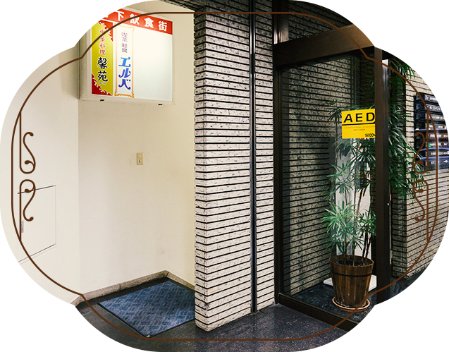 ビル入口